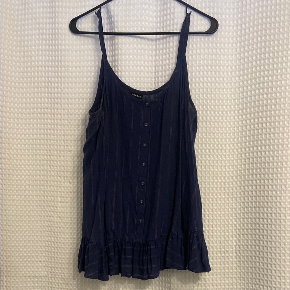Torrid Navy Blue Women's Top